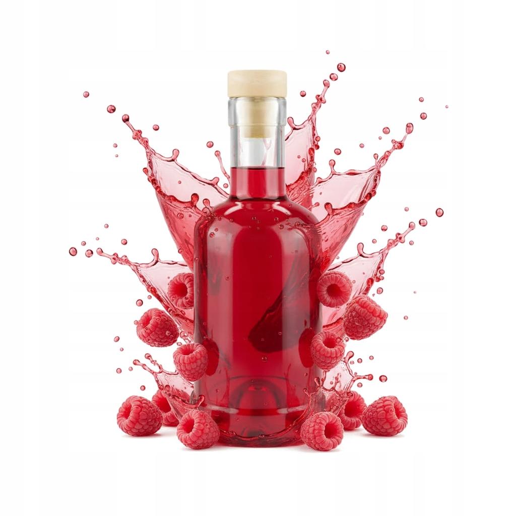 Tadek Glass Bottle 250ml For Liqueurs Alcohol Juice With Cork