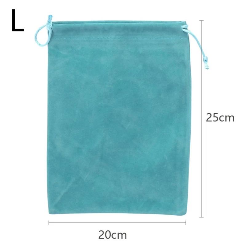 Fishing Tackle Accessories Wheel Storage Bag Fishing Reel Bag Portable Drawstring Reel Protect Bag Fishing Gear Accessories