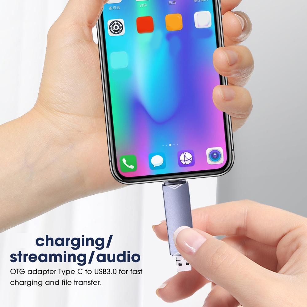 6 in1 OTG Card Reader USB 3.0 To Type C Micro USB Adapter Flash Drive Smart Memory Card Reader TF Camera Mini SD Cardreader