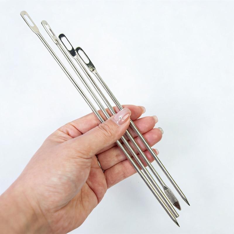 Ergonomic Grip Fabric Turner and Drawstring Threader Sewing Threading Tool for Fabric Flipping Tailoring Clothing Repair HX6C