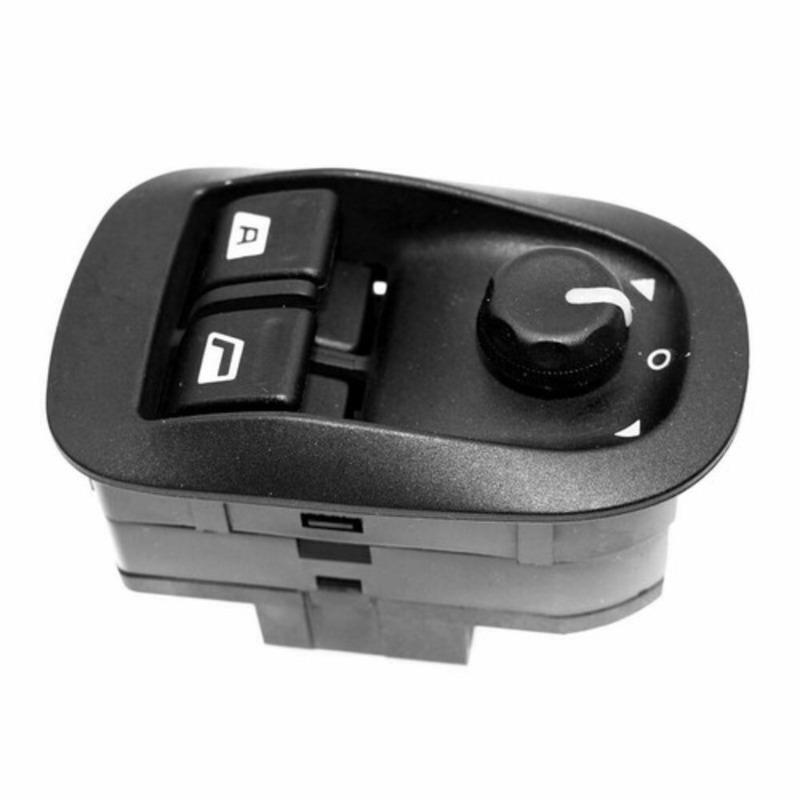 6554.WA 6554WA Car Electric Power Window Switch Master Button Control Windows Mirror Switch For Peugeot 206 2000 ~ 2009