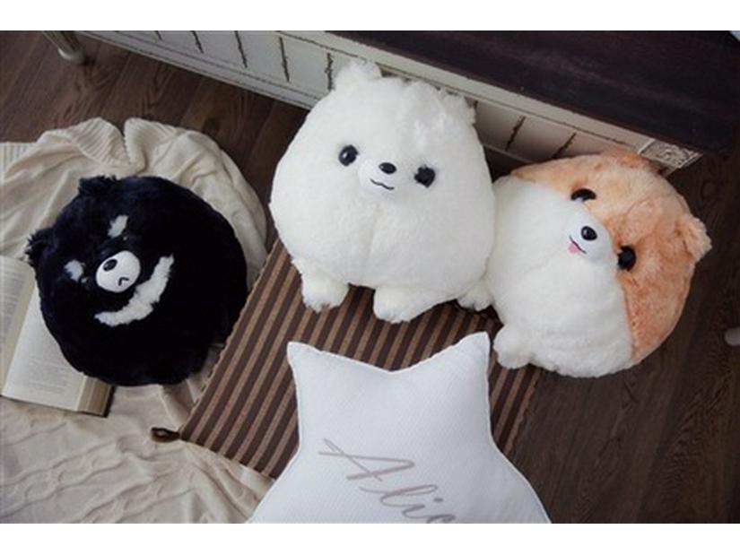 

Fluffy Pomeranian Plush Doll - Soft & Cuddly Toy Gift 30cm, 600g жовтий