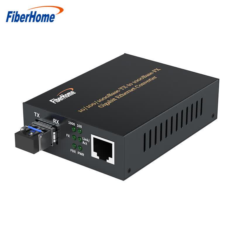 FiberHome Gigabit Single-Mode Single-Fiber Fiber Optic Transceiver