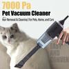 7000Pa Pet Hair Vacuum Cleaner Remover Rechargeable Handheld Household Car Vacuum Cleaner For Pet Hair Absorber Cleaning Tool