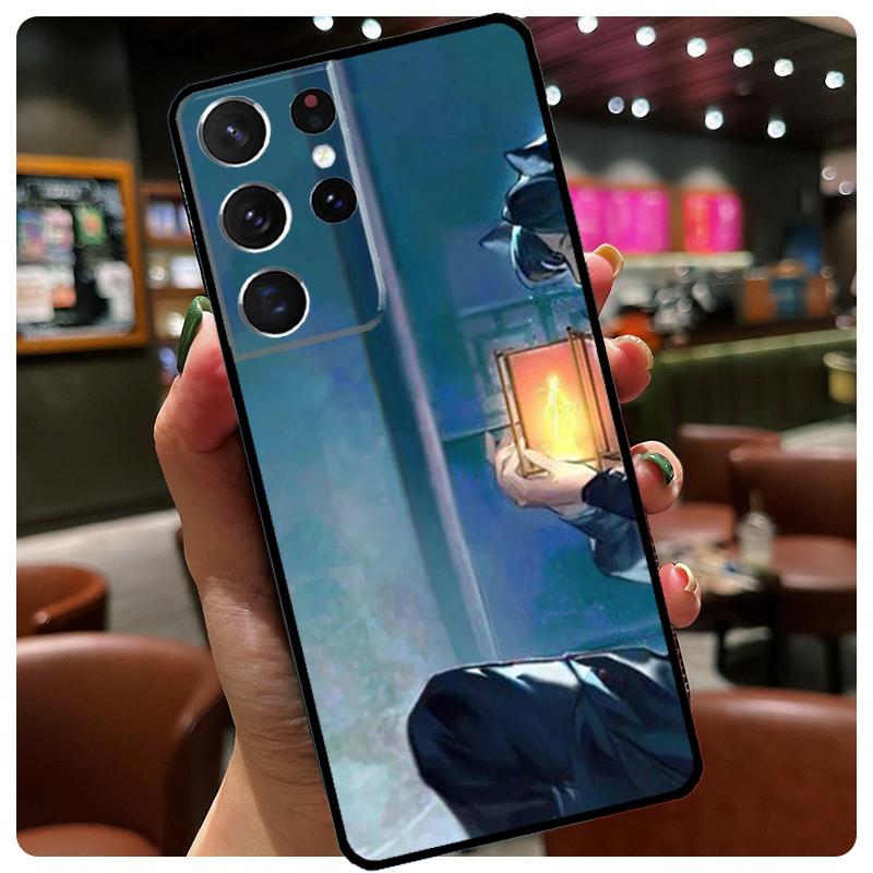 

The Husky and His White Cat Shizun Phone Case For Samsung Galaxy S24 Ultra S20 S21 S22 S23 S25 Ultra S9 S10 Plus S25 FE Cover Galaxy S22Ultra