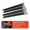 Carbon Fiber Auto Door Panel Protector Decoration Strips For Lexus GS GS250 GS350 L10 2012-2019 Car Sticker Interior Accessories