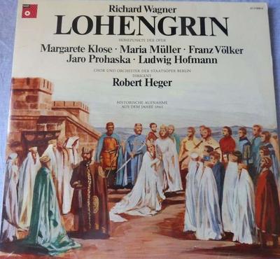 LP Record RICHARD WAGNER  Lohengrin 22219968 BASF 1974 Germany Classical Used