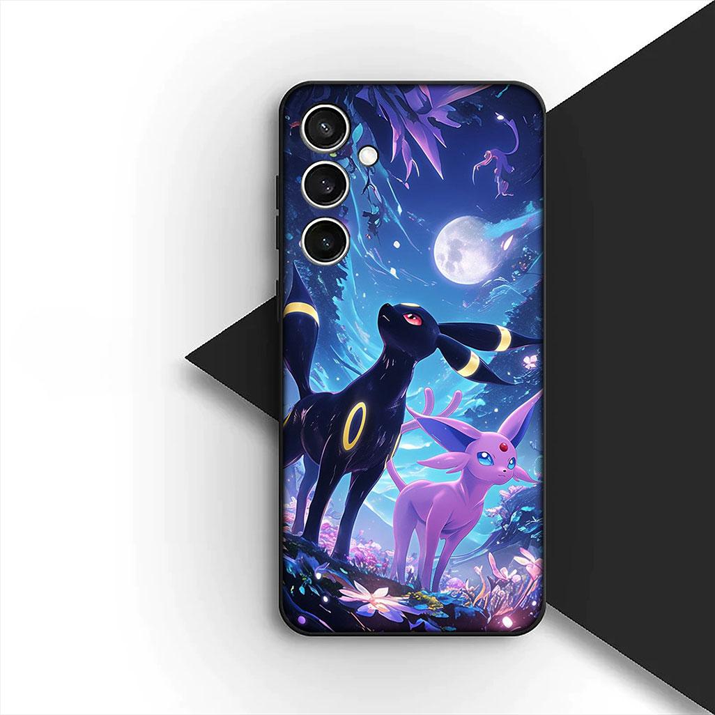 

for Samsung Galaxy A35 A36 A55 A26 A05 A06 A14 A50 A51 A53 A54 A12 A13 A23 Phone Case Espeons P-Pokemons Umbreons P-Pikachus Galaxy A36 5G