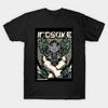 Asian Size Cotton Unisex Tshirt Print T-shirt Demon Slayer Anime Core Collection T-shirt No-Cut Print Regular Fit