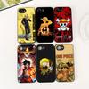 One Luffy Pieces Sanji Roronoa Zoro Silicone Phone Cover for Apple iPhone 17 Air 12 13 Pro Max Mini ProMax 7 + 8 Plus Soft Case