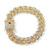 Gold Cuban Chain Diamond Pet Collar & Leash for Cats and Dogs