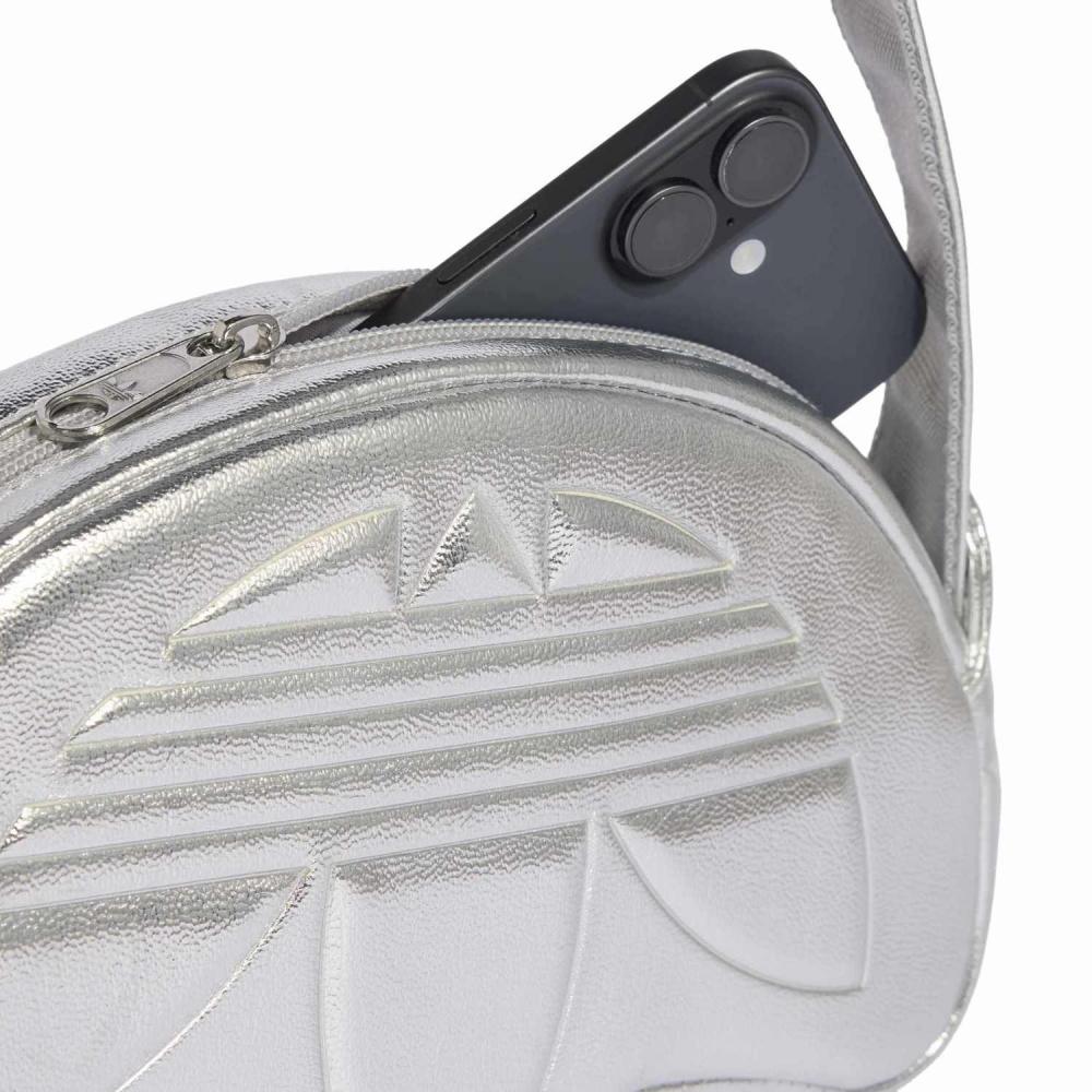 Adidas U Trefoil Metallic pU Bag Silvermet Kr1604