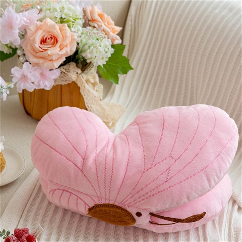 Soft Plushes Butterfly Pillow for Bedroom Living Room Decoration and Kids Room