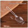Shengbilai Disposable Plastic Fork Spoons