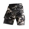 Men's Plus Size Camouflage Casual 5-Point Work Shorts - European & American Style