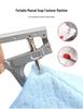 Portable Snap Fastener Machine - Manual Hand Press Pliers for Four-Part Snap Installation, Sturdy and Aesthetic Plastic Snap Tools Kit