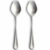 Antibacterial Camping and Outdoor Spork Set of 2, 18-8 Stainless Steel with Copper, Made In Japan