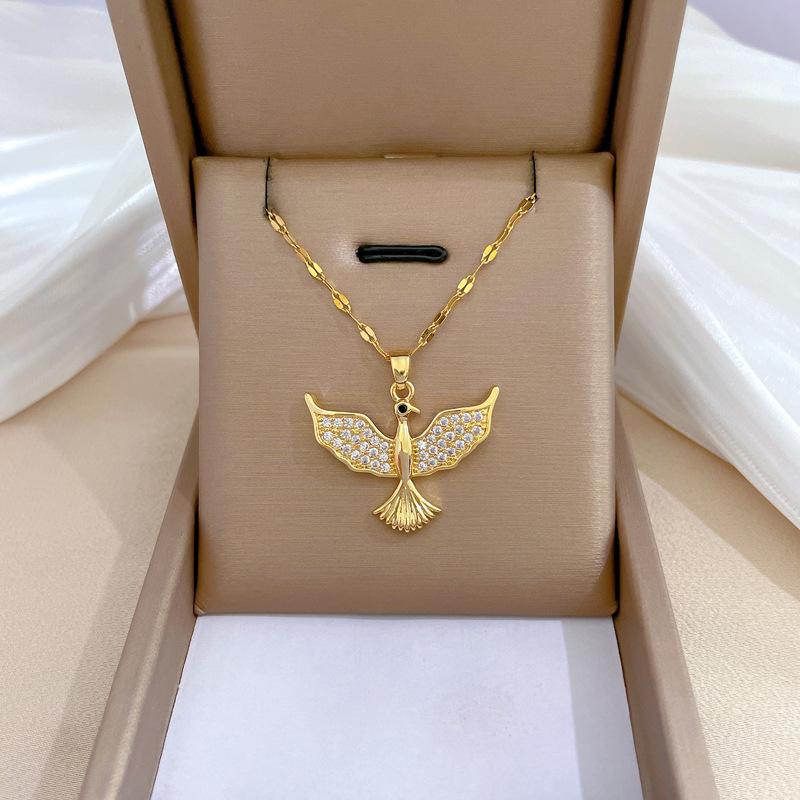 Micro-Setting Temperament Light Luxury Full Of Diamonds Real Gold Exquisite Micro-Setting Necklace Women'S Fashion Trend Collarbone Chain