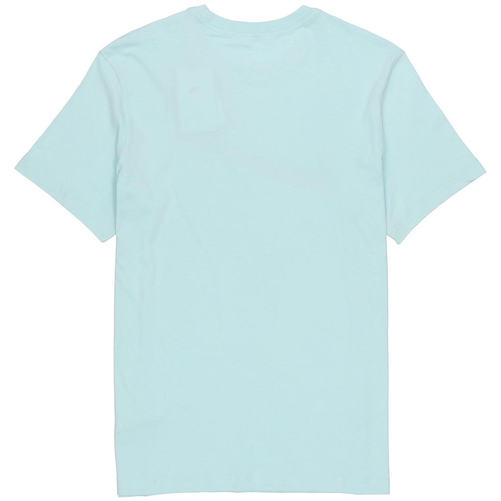 Nike T Shirts Men's Light Green Crew Neck Moderate Straight Fit BV0628-382