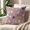 Cartoon M-Miffys Cute Cushion Cover For Pillow Printing Sofa Decoration Home Car Room Coffee Shop Office Nordic Simplicity