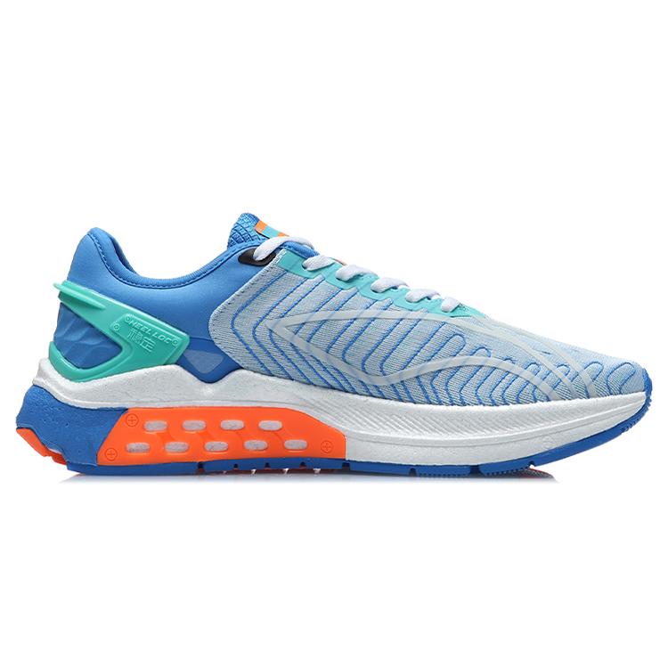 Li Ning Furious Rider 5.0 Freizeitschuhe Unisex Niedrig geschnitten Leichter Bauch Blau ARZR001-2
