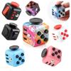 6/12 Sides Cube Decompression Toy Rainbow Stress Relief Autism ADHD OCD Anxiety Sensory Toys Fingertip Desk Toy for Kids Adult