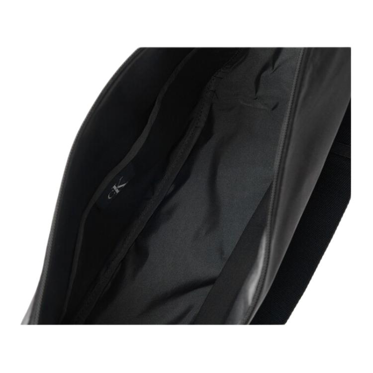 Calvin Klein Classic Embroidered Letter Fabric Shoulder Bag Men Bags Space-Black 4D3414G-UB1