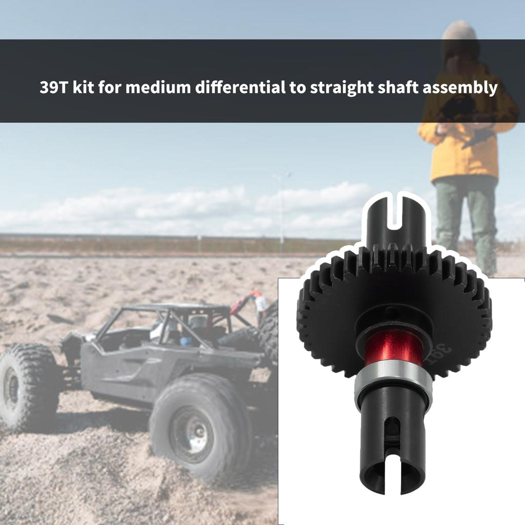 39T Differential Spool Locker Set For 1/7 Remote Control Cars Enhancing Performances And Durability
