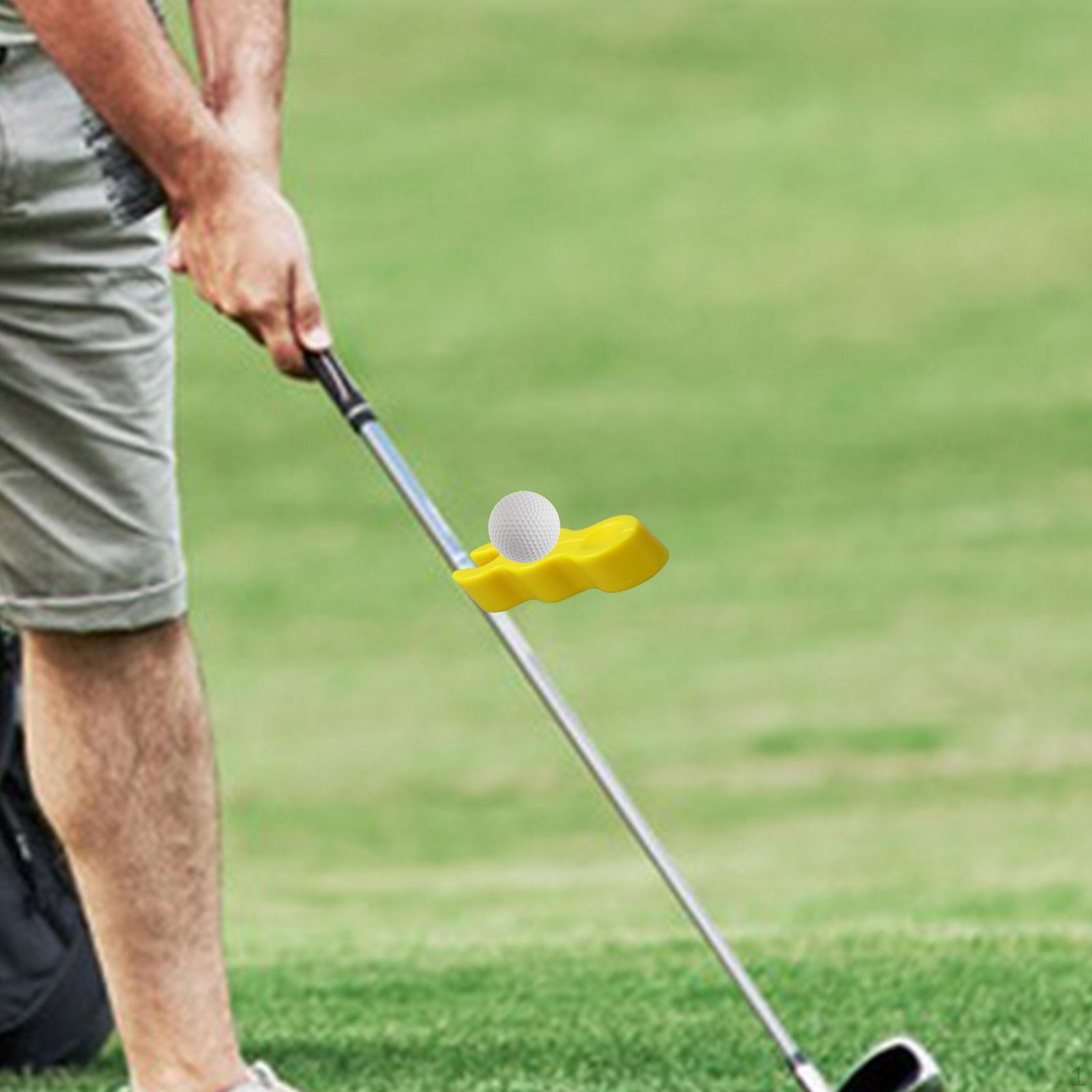 

Portable Golf Putter Balance Aid Accessory for Stable Strokes - Yellow