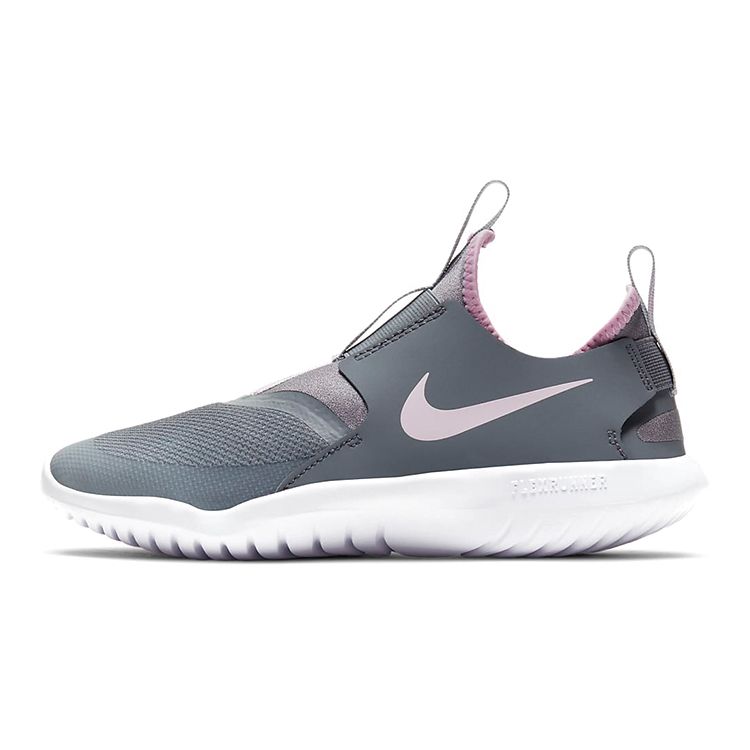 Кроссовки Nike Flex Runner GS Дымчато-серый Розовый Пенопласт Детские Светло-дымчато-серый Белый AT4662-018 37.5