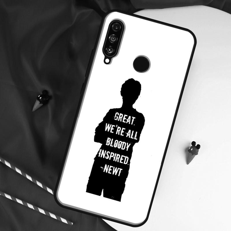 Newt Quotes The Maze Runner For Huawei Nova 10 SE 9 5T 12s 12i 11i Y91 Y90 Y60 Y70 Y72 Y61 P20 P30 P40 Lite P60 Pro Case