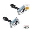 EDP828-1 2 Pieces Front Left AND Right Door Hinge Stop Check Strap Limiter for Ford Transit Custom V362 MK1 Tourneo 2012-2023 1933703