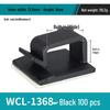 Adhesive Cable Wire Organizer Clip and Fixing Base