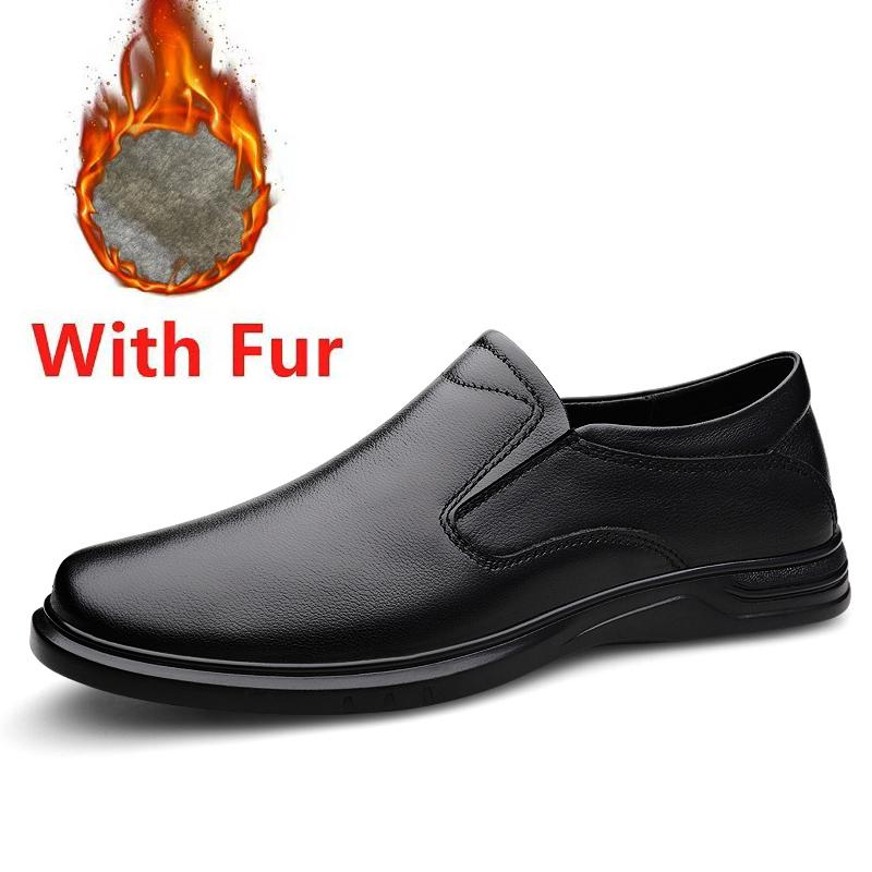 Genuine Leather Men's Casual Shoes Luxury Brand Soft Men Loafers Moccasins Breathable Slip On Male Boat Shoes Driving Footwear