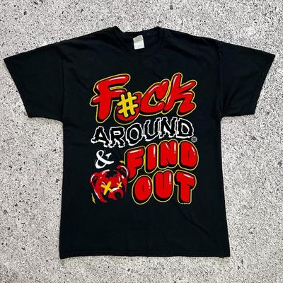 Hot Fuck-Around And Find Out Unisex Unisex All Size 14D214 Unisex T-Shirt