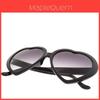 Stylish And Lovely Heart Sunglasses For Women With Vintage Lolita Cat Eye Design