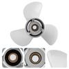 13x19 Outboard Propeller High Thrust 3 Blades 15 Tooth 6E5‑45941‑00‑00 Fit for Yamaha 50‑130HP Engine