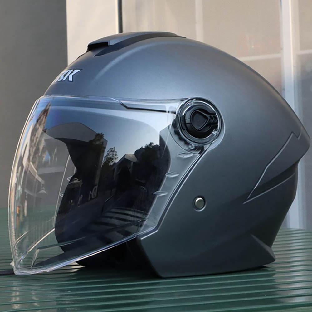 

Винтажный шлем Мотоциклетные шлемы Двойной визор 2025 Новый шлем для езды Полушлемы Четыре сезона Гоночный Мужской Женский