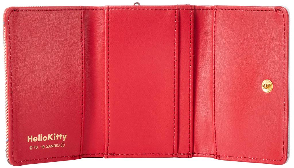 Wallet Clasp Sanrio Kitty [Aldi] Women's Tri-Fold
