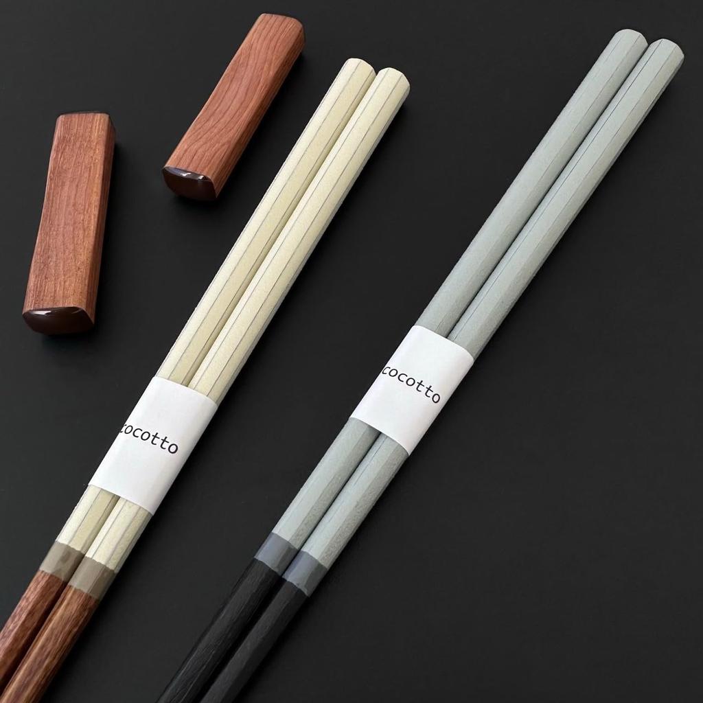 Ethical Wooden Couple Chopstick Threaded Wooden Chopstick Made In Chopsticks, Corte, Chopsticks, Rest, Pair, Set, Japan, Gift…