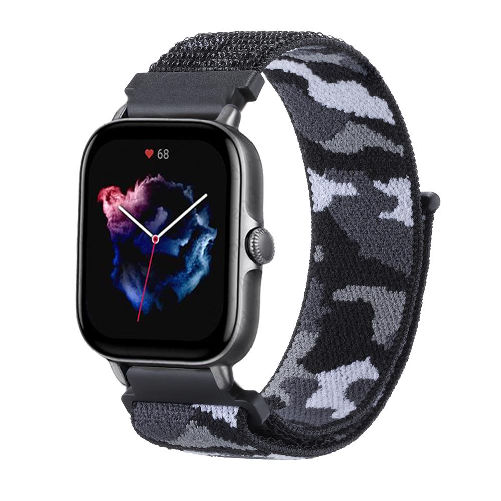 Strap For Amazfit GTS/2/2e/3/GTS2 Mini/GTR 42mm/47mm/GTR2/3/Pro strato 20/22mm nylon Camouflage Bracelet Amazfit bip strap