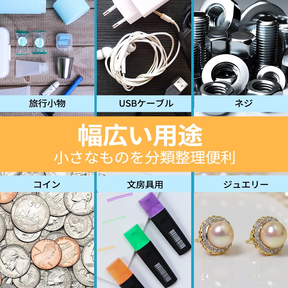 Reißverschluss aus transparentem Kunststoff, Dicke mm auf beiden Seiten, Unterteilung aus Kunststoff mit Reißverschluss zum Unterteilen kleiner Gegenstände und zum Ordnen und Aufbewahren von Einwegartikeln cm