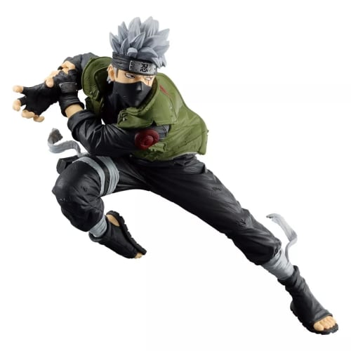 BANPRESTO NARUTO Figure: Kakashi Hatake Sculpted Ninja World War