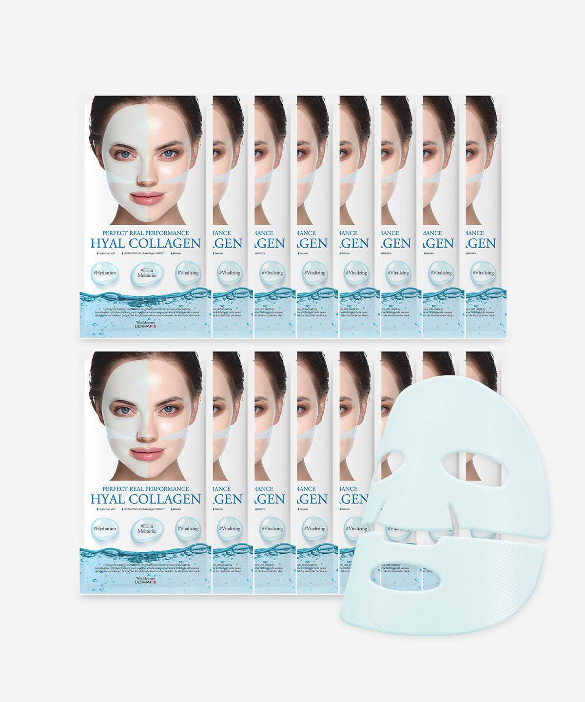 Perfect Real Performance Hyal Collagen Mask 16 Sheets