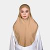 Atmungsaktiver Eid al-Fitr Langer Turban Verstellbarer Hijab Kopfwickel Elegantes Arabisches Damen Kopftuch Täglich