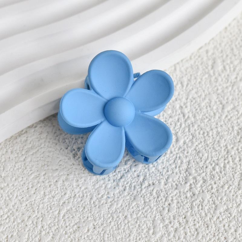 2 Stück Damen Modische Haarspangen Niedliche Mini-Blumenförmige Mattierte Haarspangen Süßer Kopfschmuck für Mädchen Styling-Accessoires