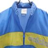 Adidas 80s 90s Old Two-tone Color Windbreaker Blue Hooded Men's Used