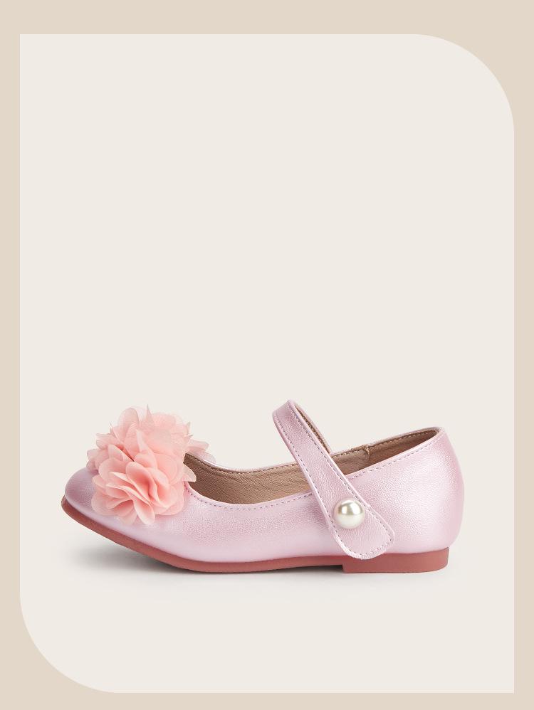 Scarpe Basse in Pelle Morbida per Bambine Primavera 2026 per Bambini Piccoli e Grandi