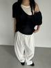 APOEM V Net Knit Top (3C)