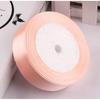2.5cm Satin Floral Silk Ribbon Headband, Gift & Cake DIY, 25mm Polyester Craft Webbing